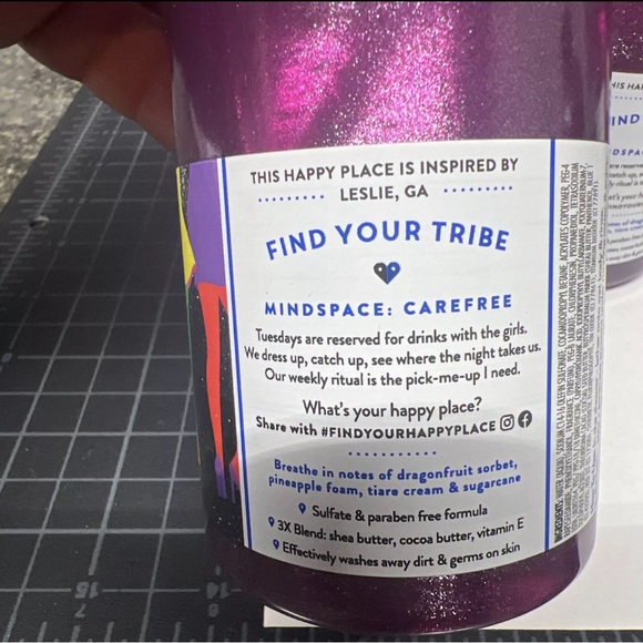 4 NEW Find Your Happy Place Girls Night Out body wash / shower gel - 12oz each - Picture 8 of 10